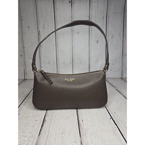 Kate Spade Brown Leather Shoulder Bag Medium - Picture 2 of 10